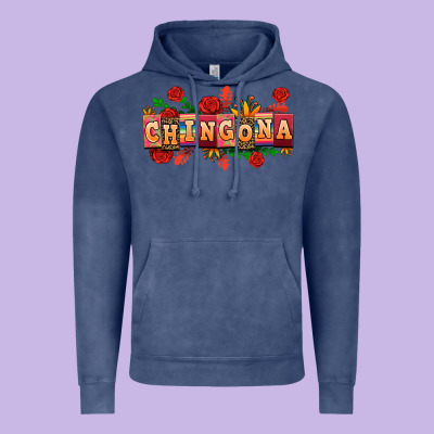 Chingona Vintage Hoodie Designed By Adodesignshop
