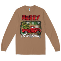 Toasted Coconut merry christmas truck Long Sleeve Tee - BarkalooDesign