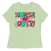 Matcha nurse on duty Ladies Tee - RanaPortraitStore