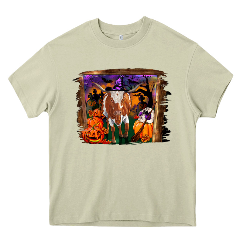 Longhorn Cow Halloween Heavy Core Tee by RanaPortraitStore | Teevron