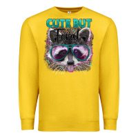 Lemon cute but feral Premium Sweatshirt - Artiststas