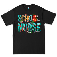 Black school nurse Premium Tee - texasbilliewilder