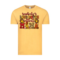 Vintage Mustard somebody's loud mouth softball mama Vintage Tee - Jasminsmagicworld