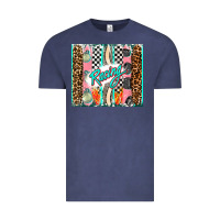Vintage Denim racing brushstroke Vintage Tee - AdoDesignShop