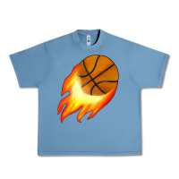 Pebble Blue basketball Urban Heavy Tee - JahusDesignShop