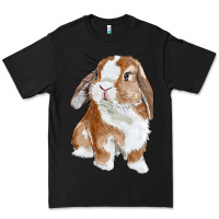 Black cute bunny Premium Tee - RanaPortraitStore