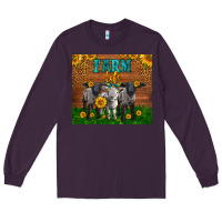Plum Western Baby Sheeps Farm Life Garden Long Sleeve Tee - LillyAllenDesigns