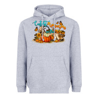 Heather Grey Fall Cutest Pumpkin In The Patch Heavyweight Hoodie - LillyAllenDesigns