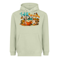 Matcha Fall Cutest Pumpkin In The Patch Heavyweight Hoodie - LillyAllenDesigns