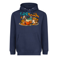 Navy Fall Cutest Pumpkin In The Patch Heavyweight Hoodie - LillyAllenDesigns