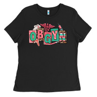 Black obgyn nurse Ladies Tee - RanaPortraitStore