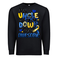 Black my uncle is down right awesome Premium Sweatshirt - Artiststas