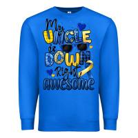 True Royal my uncle is down right awesome Premium Sweatshirt - Artiststas