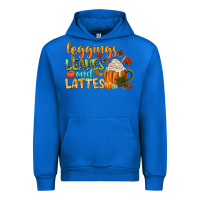 Cobalt leaves and lattes Urban Hoodie - CowGirlArtShop