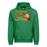 Emerald leaves and lattes Urban Hoodie - CowGirlArtShop