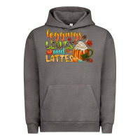 Pigment Tornado leaves and lattes Urban Hoodie - CowGirlArtShop