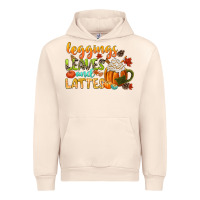 Sandshell leaves and lattes Urban Hoodie - CowGirlArtShop