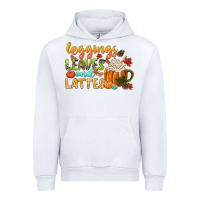 White leaves and lattes Urban Hoodie - CowGirlArtShop