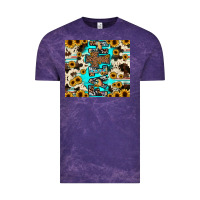Cloud Purple faith Vintage Tee - JahusDesignShop