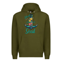Army Green Hope is the Anchor Premium Hoodie - Bettercallsaul