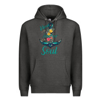 Charcoal Heather Hope is the Anchor Premium Hoodie - Bettercallsaul