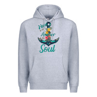 Heather Grey Hope is the Anchor Premium Hoodie - Bettercallsaul