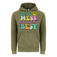 Vintage Olive bit of a mess but doing my best Vintage Hoodie - JahusDesignShop