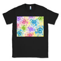 Black tie dye heart shaped background 3200x2400 Classic Tee - AdoDesignShop