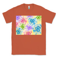 Copper tie dye heart shaped background 3200x2400 Classic Tee - AdoDesignShop