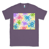 Lavender tie dye heart shaped background 3200x2400 Classic Tee - AdoDesignShop