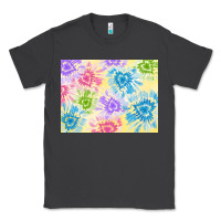 Smoke tie dye heart shaped background 3200x2400 Classic Tee - AdoDesignShop