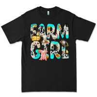 Black farm girl Premium Tee - Zillion Design Studio