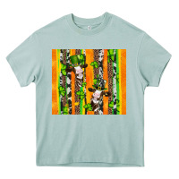 Arona st patricks cow and shamrock with cowhide Heavy Core Tee - Artiststas
