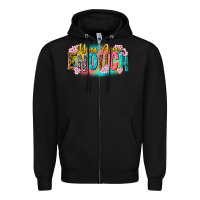 Black you are enough Zipper Hoodie - NancyCooperArtShop