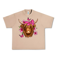 Burro floral pink bandana longhaired cow Urban Heavy Tee - Jasminsmagicworld
