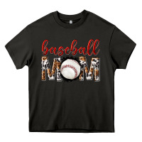 Asphalt baseball mom Heavy Core Tee - texasbilliewilder