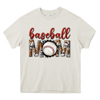 Cream baseball mom Heavy Core Tee - texasbilliewilder