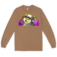 Toasted Coconut dogecoin to the mars Long Sleeve Tee - Jasminsmagicworld