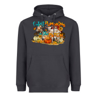 Smoke Cutest Pumpkin In The Patch Heavyweight Hoodie - LillyAllenDesigns