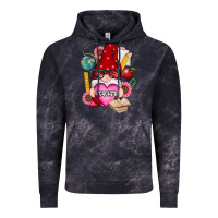 Cloud Black valentines day teacher gnome Vintage Hoodie - RanaPortraitStore