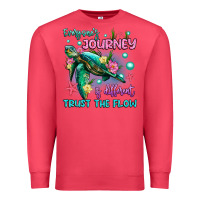 Cardinal everyone's journey is different trust the flow Premium Sweatshirt - Artiststas