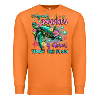 Carrot everyone's journey is different trust the flow Premium Sweatshirt - Artiststas