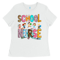 White school nurse Ladies Tee - RanaPortraitStore