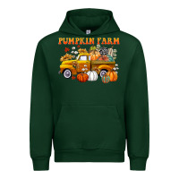 Forest Green pumpkin farm Urban Hoodie - CowGirlArtShop