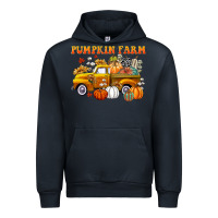 Navy pumpkin farm Urban Hoodie - CowGirlArtShop