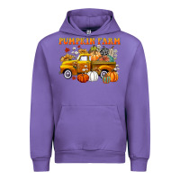 Tulip pumpkin farm Urban Hoodie - CowGirlArtShop