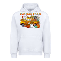 White pumpkin farm Urban Hoodie - CowGirlArtShop