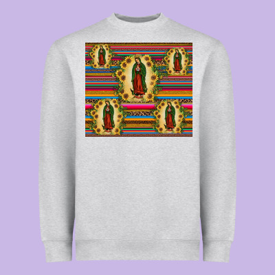 Our Lady Of Guadalupe Tumbler Heavyweight Sweatshirt Designed By Jahusdesignshop