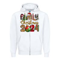 Family Christmas 2024 Zipper Hoodie | Teevron