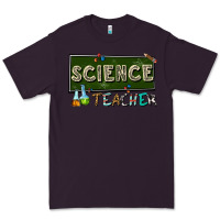 Plum science teacher Premium Tee - texasbilliewilder